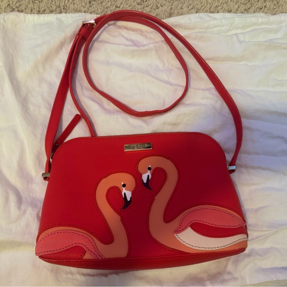 Kate Spade Flamingo crossbody bag - Picture 2 of 11